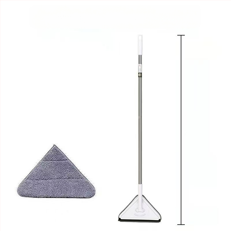 Uus kolmnurkne mopp, eriti suur, 360-kraadiselt pöörlev, klaasseinte, lagede, põrandate ja puitpõrandate puhastamiseks
