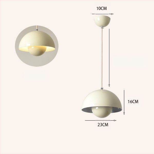 Moodne minimalistlik UFO restorani lühter loominguline kreemjas stiilis magamistoa voodiäärne väike lühter lastetoa õppetoa lamp