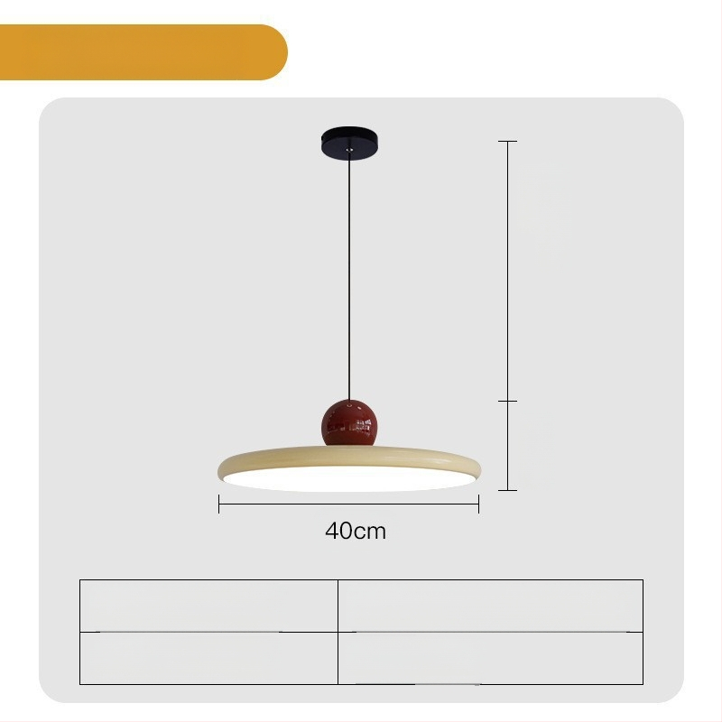 Moodne minimalistlik UFO restorani lühter loominguline kreemjas stiilis magamistoa voodiäärne väike lühter lastetoa õppetoa lamp