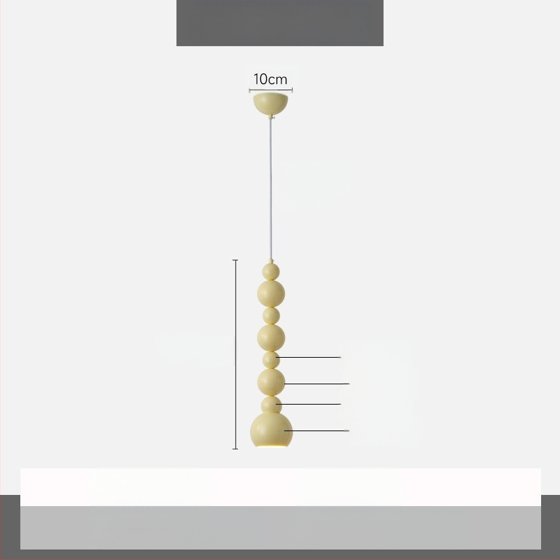 Moodne minimalistlik UFO restorani lühter loominguline kreemjas stiilis magamistoa voodiäärne väike lühter lastetoa õppetoa lamp