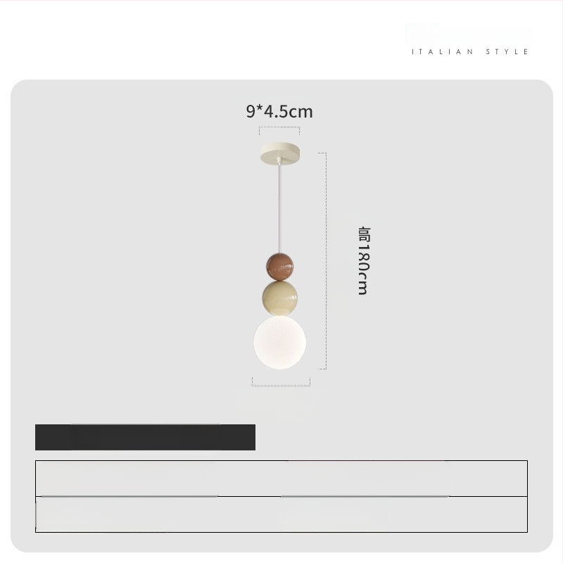 Moodne minimalistlik UFO restorani lühter loominguline kreemjas stiilis magamistoa voodiäärne väike lühter lastetoa õppetoa lamp