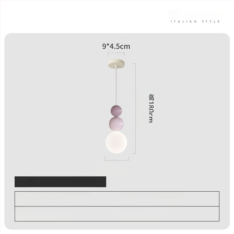 Moodne minimalistlik UFO restorani lühter loominguline kreemjas stiilis magamistoa voodiäärne väike lühter lastetoa õppetoa lamp