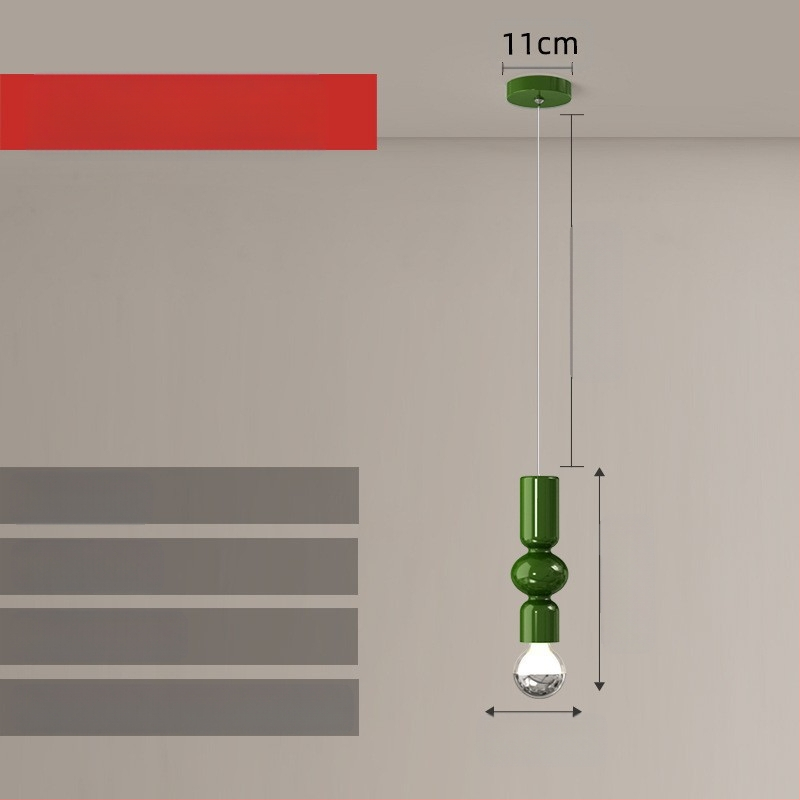 Moodne minimalistlik UFO restorani lühter loominguline kreemjas stiilis magamistoa voodiäärne väike lühter lastetoa õppetoa lamp