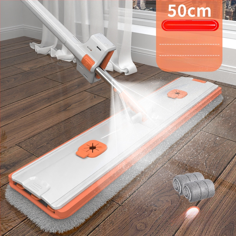 50 cm mopp käed-vabad mopp majapidamises ühe mopiga põrandalame mopp vett imav laisk mopp põrandamopp