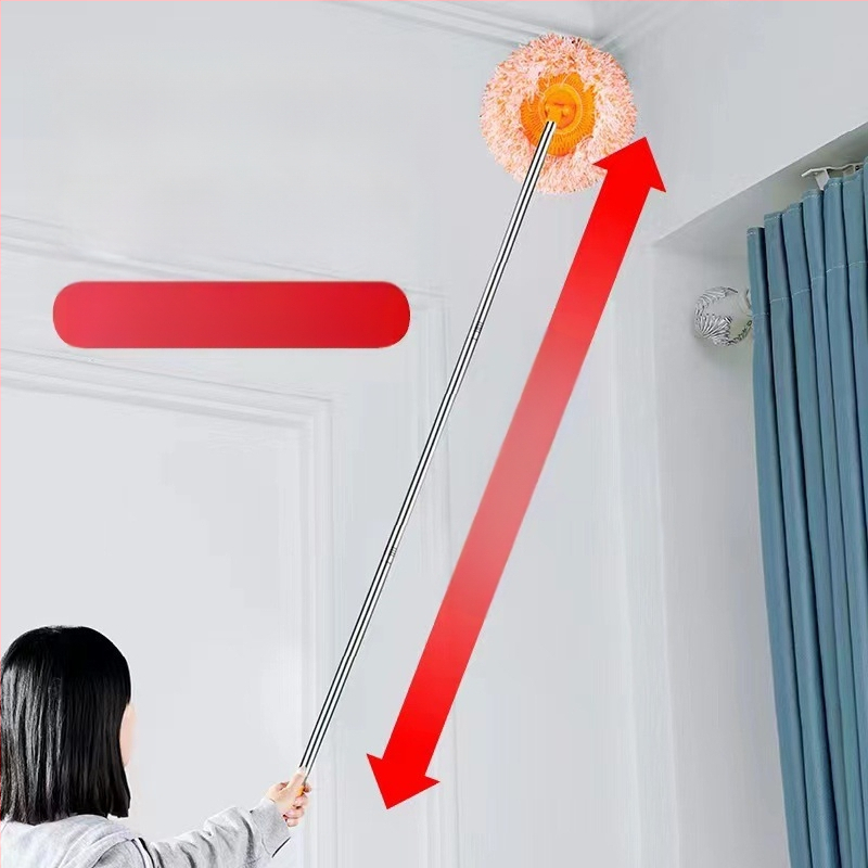 Saulespuķu mops mājsaimniecības putekļu slaucīšanai griestu saulespuķu mopa savienošanai teleskopiskā stieņa putekļu noņemšanas slotiņu ražotāji