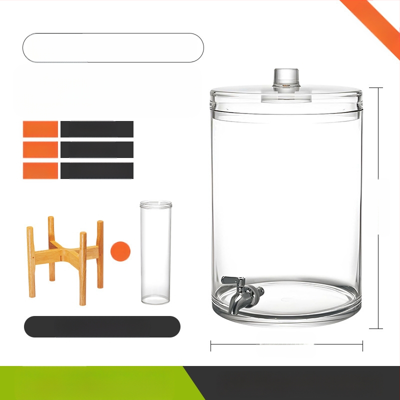 Internetikuulsuste koolajatt Roostevabast terasest kraaniga iseteeninduslik joogitünn Suure mahutavusega mahlapurk Õlletünn Kommertsmahla statiiviga