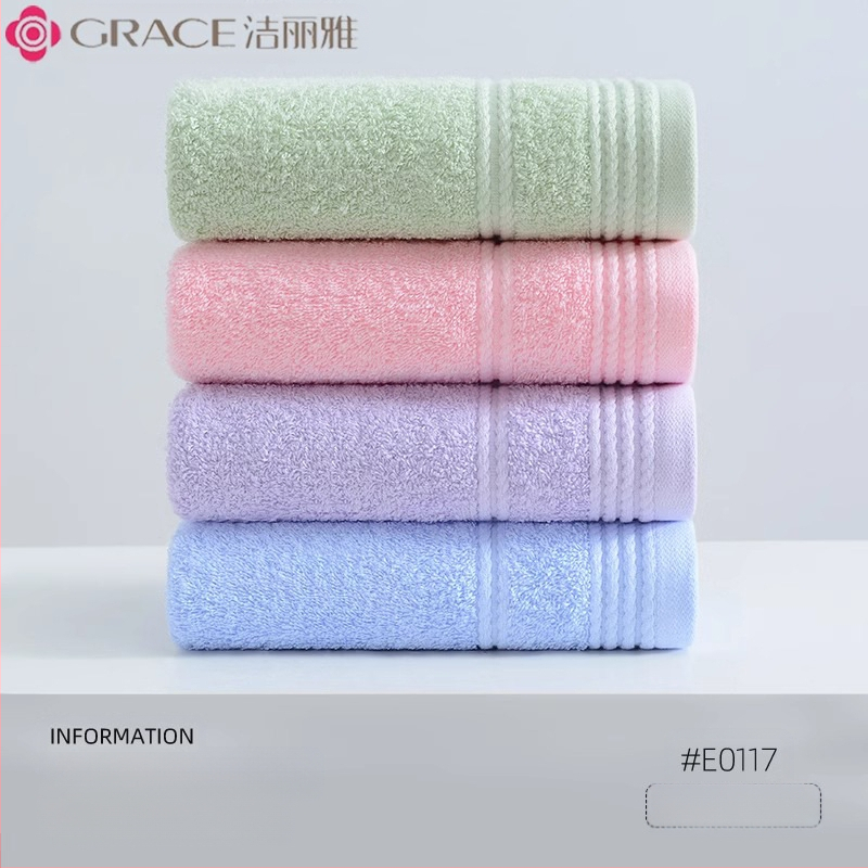 3 pakki Jieliya puuvillast rätikut 2024 Uus puuvillane A-klassi imav karvavaba majapidamisnäopesu täiskasvanutele mõeldud näorätik