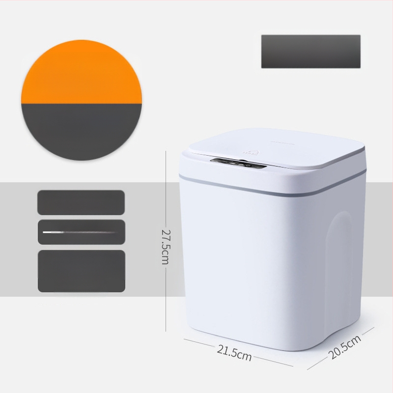 Nauja išmanioji šiukšliadėžė vonios kambario jutikliu vandeniui atspari šiukšliadėžė plastikinė kūrybinga išmaniųjų namų šiukšliadėžė didmeninė prekyba
