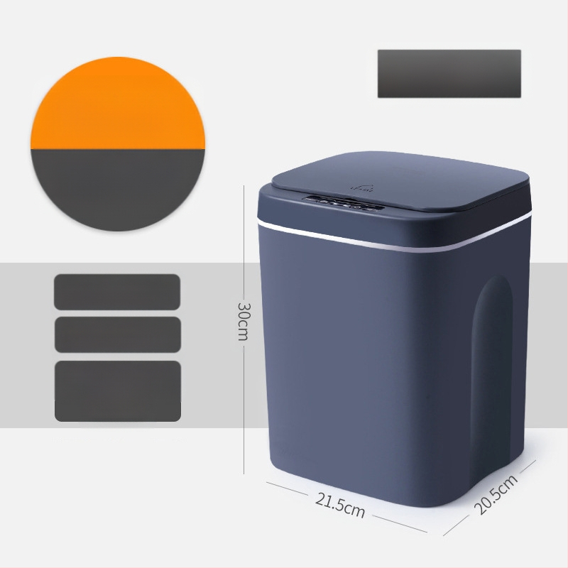 Nauja išmanioji šiukšliadėžė vonios kambario jutikliu vandeniui atspari šiukšliadėžė plastikinė kūrybinga išmaniųjų namų šiukšliadėžė didmeninė prekyba
