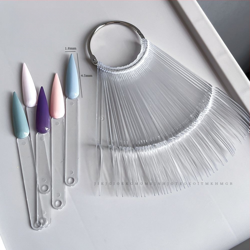 Nagų dailės ventiliatoriaus demonstracinė kortelė, 50 kvadratinių apvalių šaukštų, ovali, spalvota, juodai balta, geležinė, didmeninė prekyba