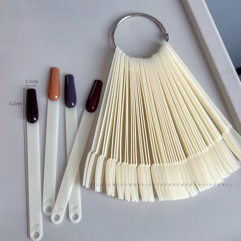 Nagų dailės ventiliatoriaus demonstracinė kortelė, 50 kvadratinių apvalių šaukštų, ovali, spalvota, juodai balta, geležinė, didmeninė prekyba