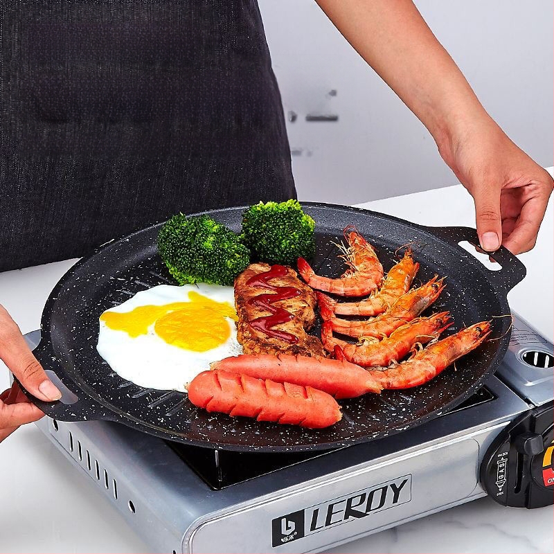 Temu Xiyin Amazoni piiriülene suur grillpann mustriga veiseliha praepann steigipann grill malmist grillpann