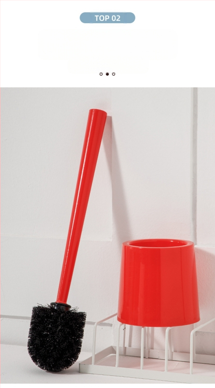 Riputatav WC-hari, mitte-torkav alusega, tualett, tualett, tualettpuhastushari, surnud nurgata WC-puhastusharja komplekt