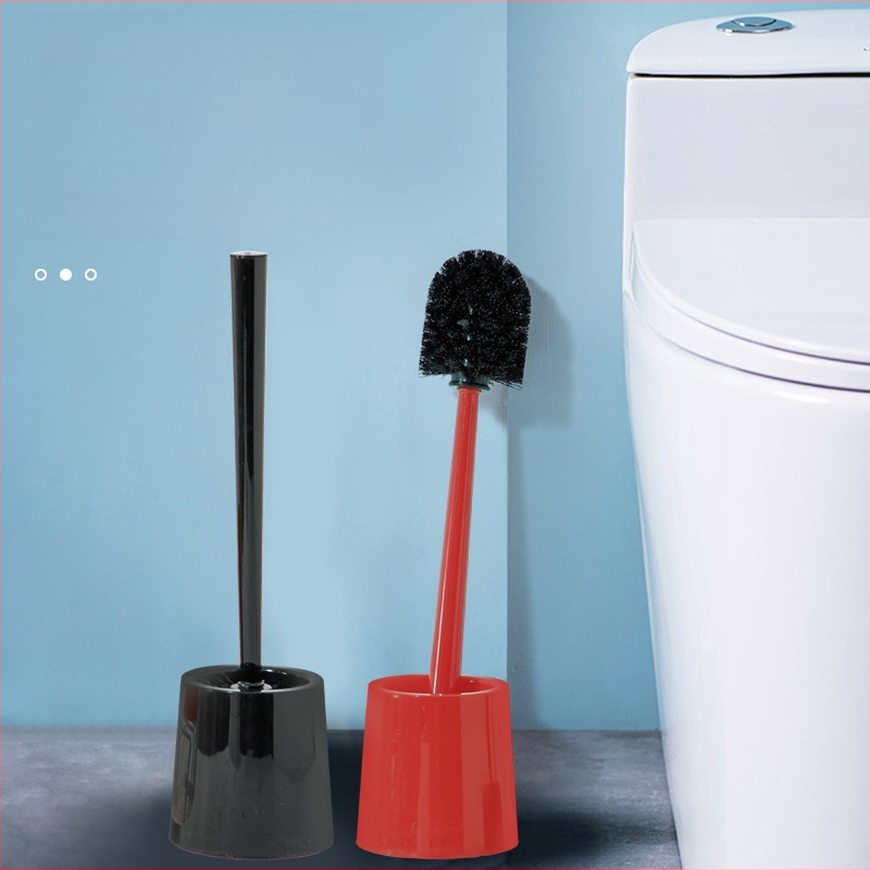 Riputatav WC-hari, mitte-torkav alusega, tualett, tualett, tualettpuhastushari, surnud nurgata WC-puhastusharja komplekt