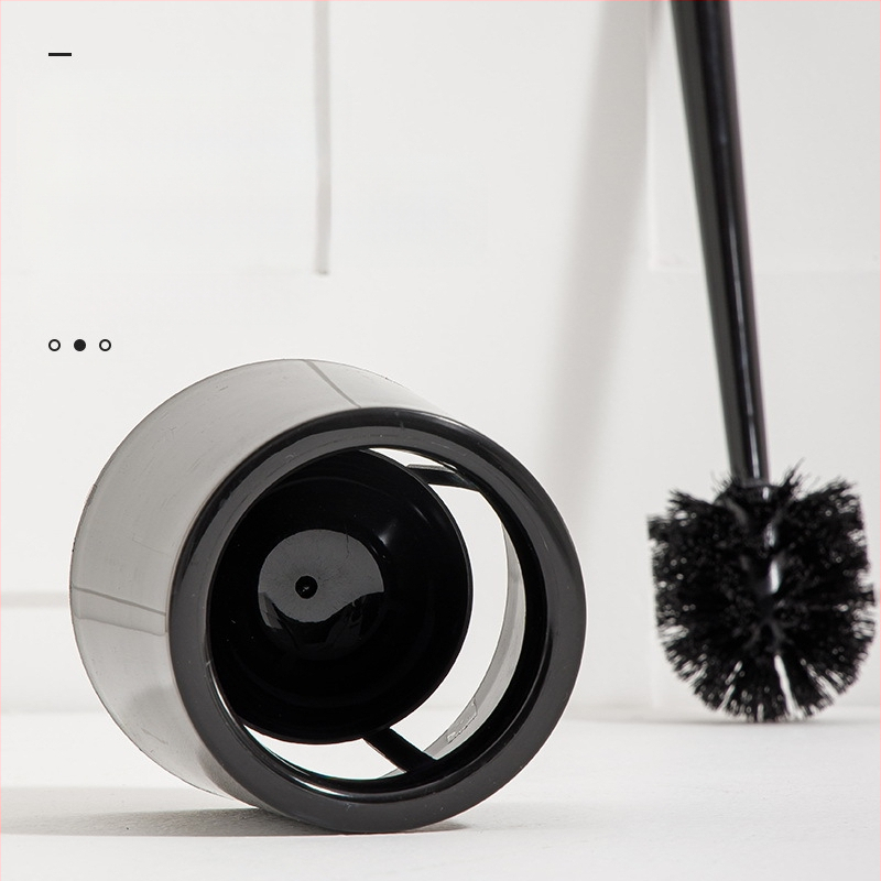 Riputatav WC-hari, mitte-torkav alusega, tualett, tualett, tualettpuhastushari, surnud nurgata WC-puhastusharja komplekt