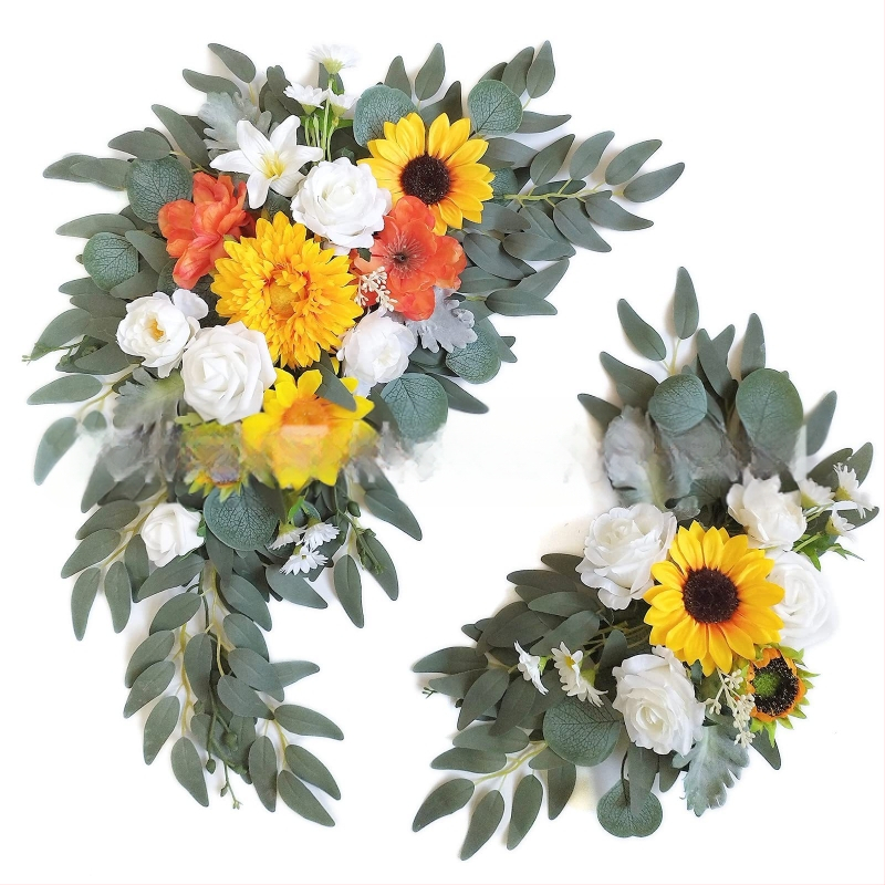 Amazoni piiriülese väliskaubanduse silt kunstlik kunstlik kunstlill tervituslill lintellill pulmapeo kaunistuste tehas hulgimüük