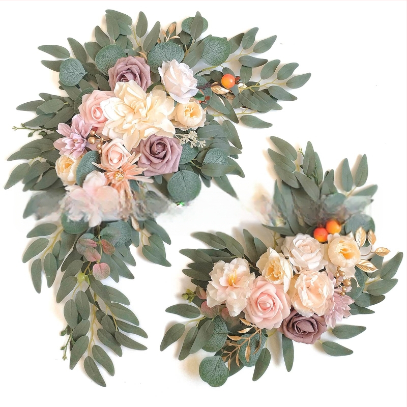 Amazoni piiriülese väliskaubanduse silt kunstlik kunstlik kunstlill tervituslill lintellill pulmapeo kaunistuste tehas hulgimüük