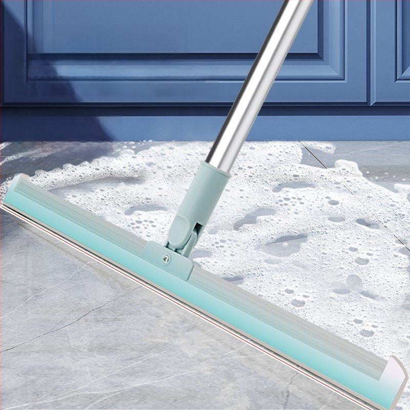 Ștergător de baie din silicon, curățare de baie, podea, sticlă, răzuitor, artefact, măturare păr, măturare apă magică, mătură magică