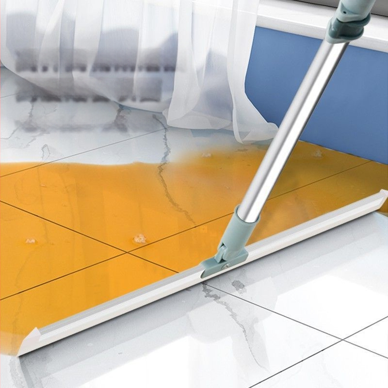 Ștergător de baie din silicon, curățare de baie, podea, sticlă, răzuitor, artefact, măturare păr, măturare apă magică, mătură magică
