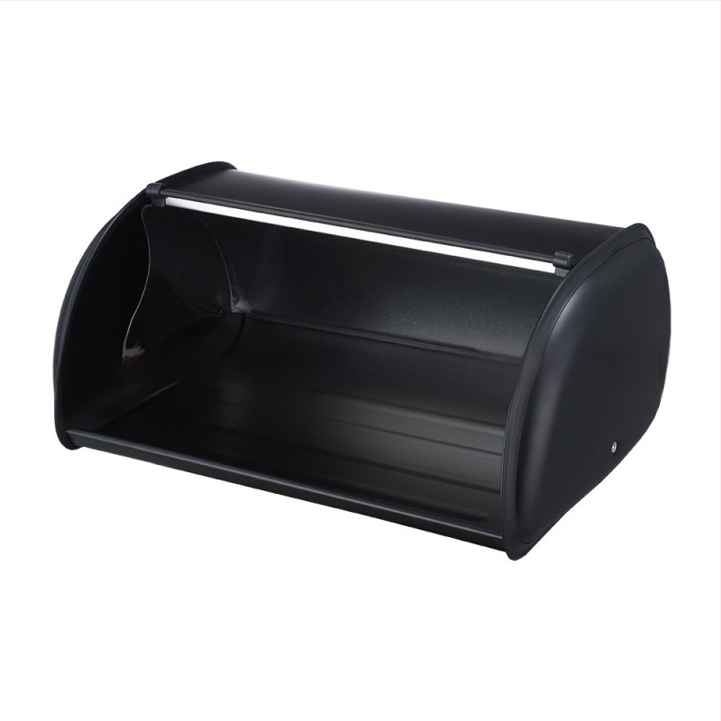 Piiriülene valge metallist trummi leivakarp lääne stiilis köögitoidu suupistete hoiukarp köögi hoiukarp Jiangmen