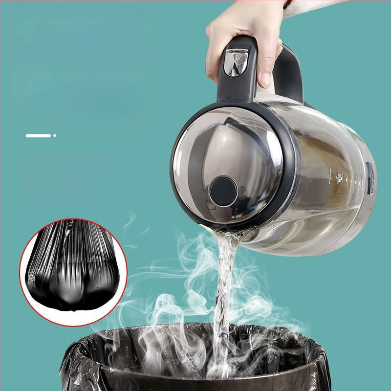 Suur prügikott, suur paks, mitte kergesti purunev majapidamises kaasaskantav köögikott, kaubanduslik vest, kilekott partii