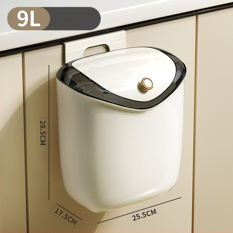 Köögi seinale kinnitatav prügikast, augustamata tualettkapi ukse prügikast kaanega, majapidamise libisev prügikast, hulgimüük