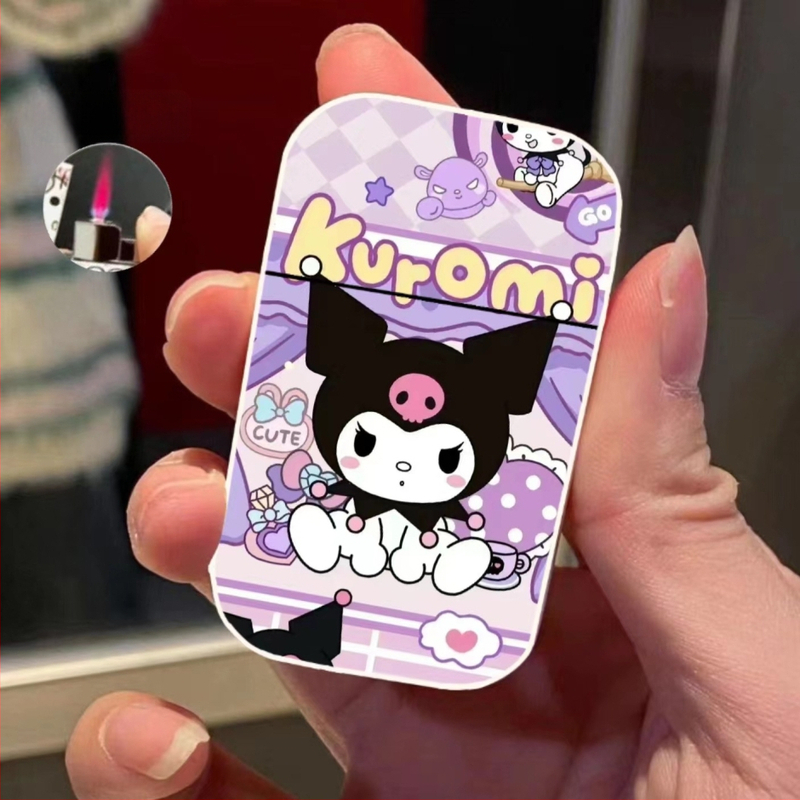 Metalinis apvalkalas, vėjui nelaidus žiebtuvėlis, rožinės spalvos liepsnos stiliaus, pripučiamas žiebtuvėlio palaikymo karta