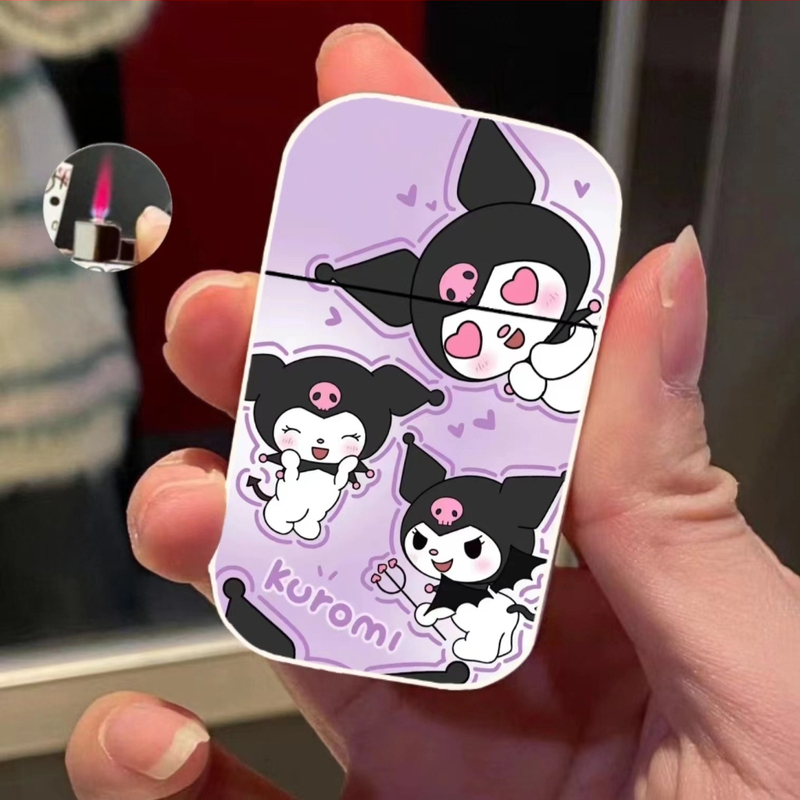 Metalinis apvalkalas, vėjui nelaidus žiebtuvėlis, rožinės spalvos liepsnos stiliaus, pripučiamas žiebtuvėlio palaikymo karta