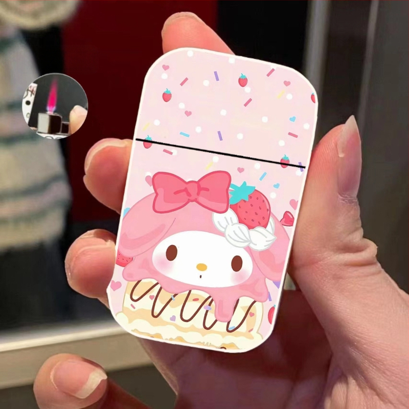 Metalinis apvalkalas, vėjui nelaidus žiebtuvėlis, rožinės spalvos liepsnos stiliaus, pripučiamas žiebtuvėlio palaikymo karta