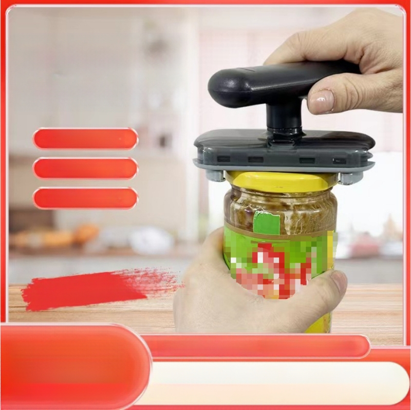 Daugiafunkcis butelių atidarytuvas, buitinis virtuvės įtaisas, praktiškas stiklainių atidarytuvas, neslystantis dangtelio užsukimo įtaisas