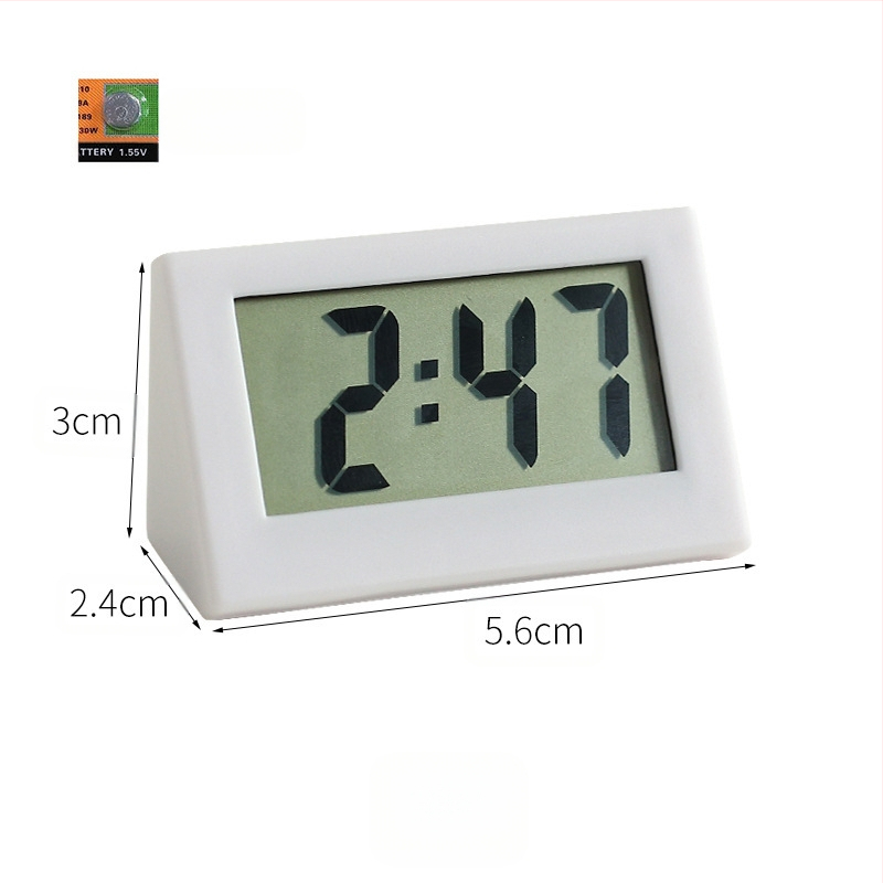 Ceas cu oglindă, ceas cu alarmă, ceas inteligent, mut, monitor de timp, dormitor, ceas electronic digital, decorare desktop