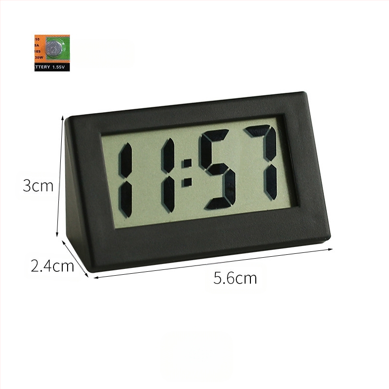 Ceas cu oglindă, ceas cu alarmă, ceas inteligent, mut, monitor de timp, dormitor, ceas electronic digital, decorare desktop