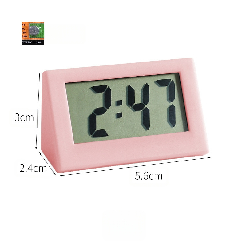 Ceas cu oglindă, ceas cu alarmă, ceas inteligent, mut, monitor de timp, dormitor, ceas electronic digital, decorare desktop