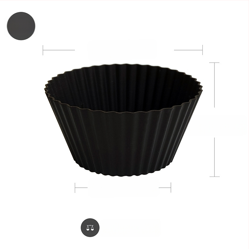 Silikonski kalup za torte Mafen, kalup za pećnicu na visokoj temperaturi, kalup za pečenje rižinih kolača i čokolade, 18 kalupa