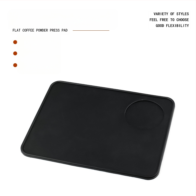 Itaalia baari kohvimasina puudrimatt silikoonist libisemiskindel lameda nurgaga puudrivasara hoiupadi riidest puudrimatt