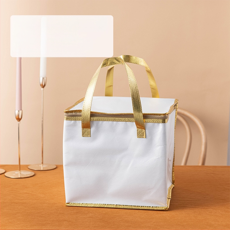 Τσάντα μόνωσης κέικ, ειδική τσάντα ψύξης για πακέτο, τσάντα χειρός, τσάντα παράδοσης από παχύρρευστο μη υφασμένο αλουμινόχαρτο, μικρή και μεγάλη συσκευασία