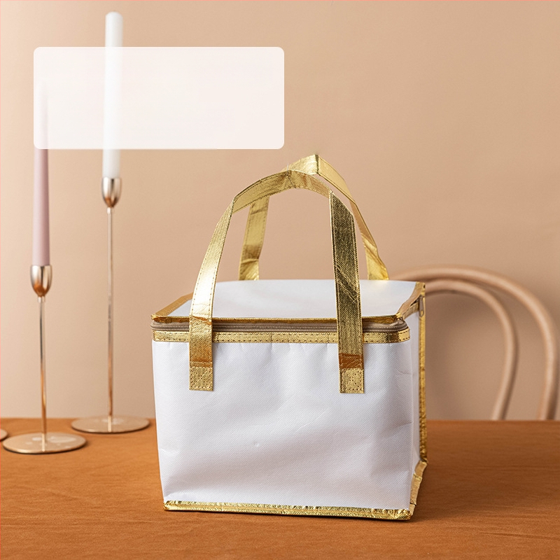 Τσάντα μόνωσης κέικ, ειδική τσάντα ψύξης για πακέτο, τσάντα χειρός, τσάντα παράδοσης από παχύρρευστο μη υφασμένο αλουμινόχαρτο, μικρή και μεγάλη συσκευασία