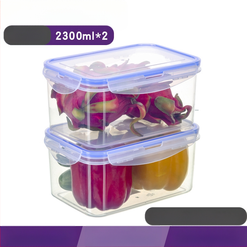 Köögikülmik Ristkülikukujuline säilituskarp Mikrolaineahi Kuumuskindel Plastist Lõunakarp Toidu Lõunakarp Puuviljade hoiustamine Suletud karp