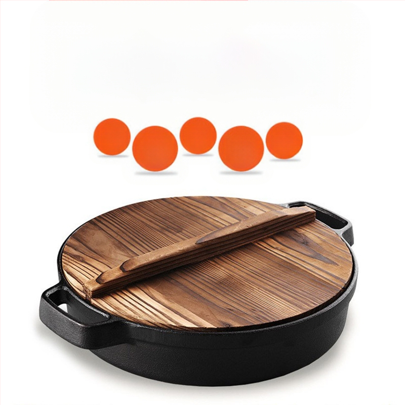 Malmist praepann Paksendatud malmist praepann Raudpann Induktsioonpliit Spetsiaalne gaasipliit Sobib Vanamoodsa Majapidamise Mittenakkuva Praepanni jaoks