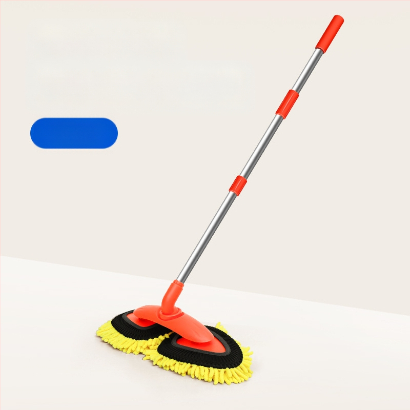 Automobilio plovimo įrankių rinkinys, dvigalvis ilgakojis šepetys, ištraukiama šluostė, minkštas šepetys