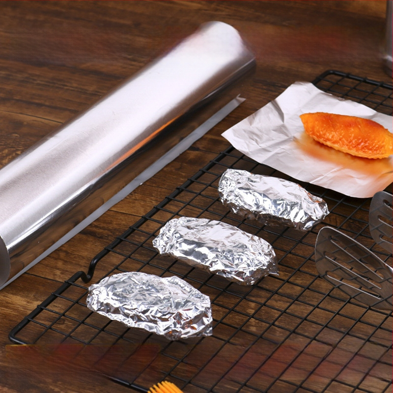 Tinfooliumahi majapidamistoidu tinfoolium alumiiniumfoolium grillküpsetuspann kaubanduslik õhufritüür küpsetamine Wang Xiaoxiang