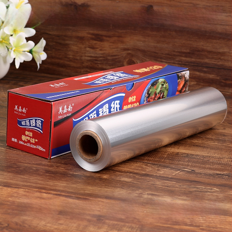 Tinfooliumahi majapidamistoidu tinfoolium alumiiniumfoolium grillküpsetuspann kaubanduslik õhufritüür küpsetamine Wang Xiaoxiang