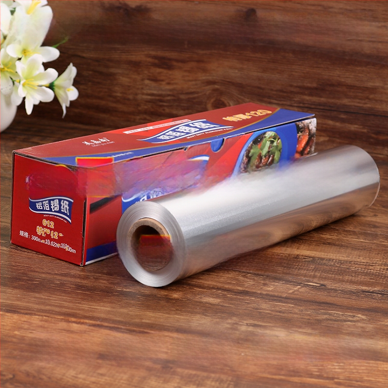 Tinfooliumahi majapidamistoidu tinfoolium alumiiniumfoolium grillküpsetuspann kaubanduslik õhufritüür küpsetamine Wang Xiaoxiang