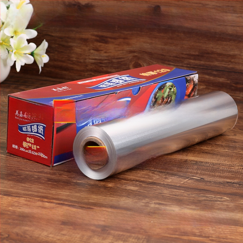 Tinfooliumahi majapidamistoidu tinfoolium alumiiniumfoolium grillküpsetuspann kaubanduslik õhufritüür küpsetamine Wang Xiaoxiang