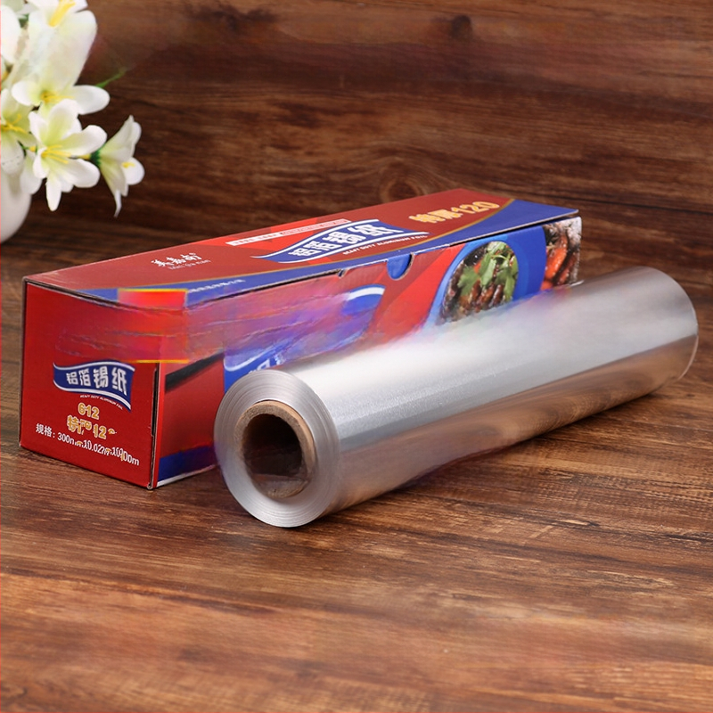 Tinfooliumahi majapidamistoidu tinfoolium alumiiniumfoolium grillküpsetuspann kaubanduslik õhufritüür küpsetamine Wang Xiaoxiang