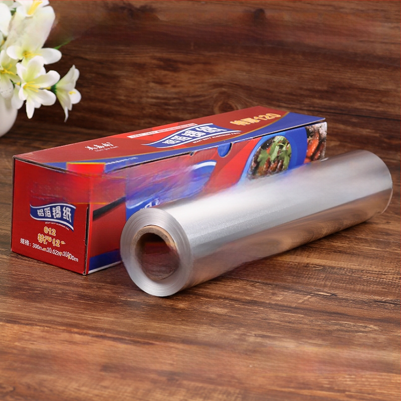 Tinfooliumahi majapidamistoidu tinfoolium alumiiniumfoolium grillküpsetuspann kaubanduslik õhufritüür küpsetamine Wang Xiaoxiang