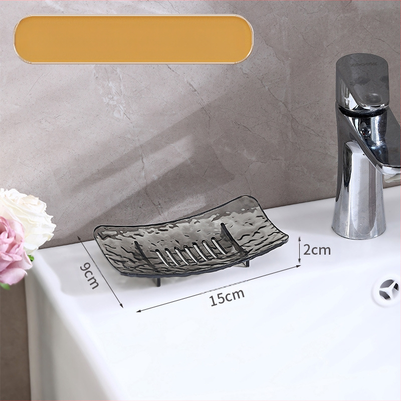 Σαπουνοθήκη με μοτίβο παγετώνα, σαπουνοθήκη αποστράγγισης, σαπουνοθήκη μπάνιου, πάγκος εργασίας για φοιτητική εστία, σαπούνι τουαλέτας χωρίς τρυπήματα