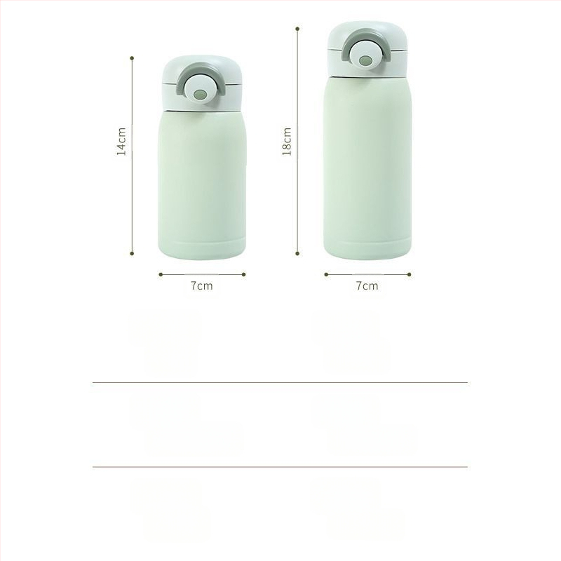 Magas megjelenésű mini fedél zsebes nadrágpohár 304 rozsdamentes acél termoszpohár egyszerű termoszpohár aranyos gyerek vizespohár nagykereskedelem