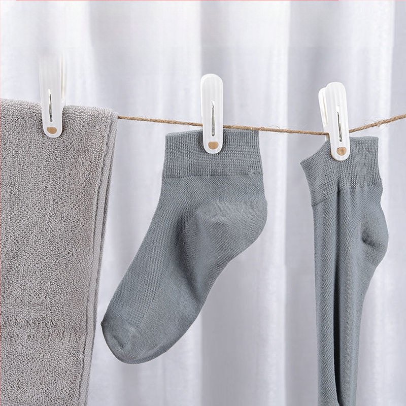 Õmblusteta klambriga kuivatusriidepuu plastist majapidamises kasutatav tuulekindel fikseeritud riidepuu, sokid, aluspesu, voodipesu, riidepuu