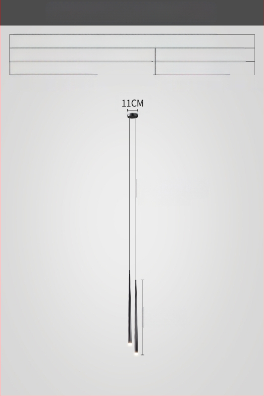 Öökülg lühtri moodne lihtne valgus luksuslik minimalistlik galvaniseerimisega eristuv loominguline disainer koonusekujuline magamistoa kahepealine lühtri